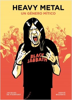 Portada de Heavy Metal. Un género mítico, de Jacques de Pierpont
