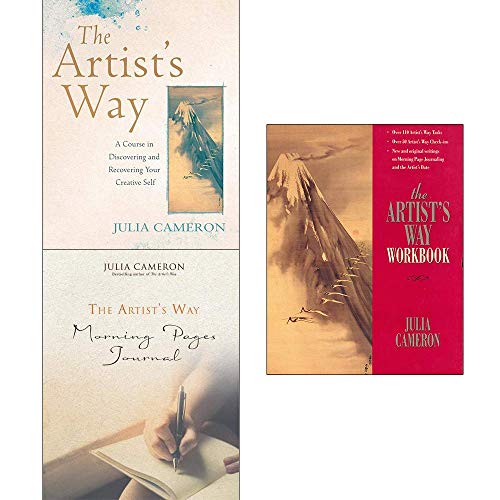 Julia Cameron Collection 3 Books Set (The Artists Way, Morning Pages Journal, The Artists Way Workbook )