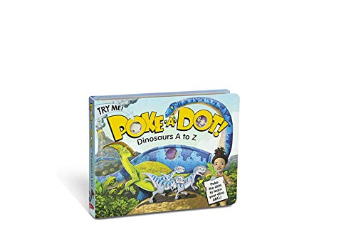 Poke-A-Dot: Dinosaurs A to Z (Board book)