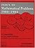 Index to Mathematical Problems 1980-1984 (Indexes to mathematical problems)