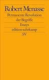 Permanente Revolution der Begriffe Vortraege zur Kritik der Abklaerung. Edition Suhrkamp; 2592