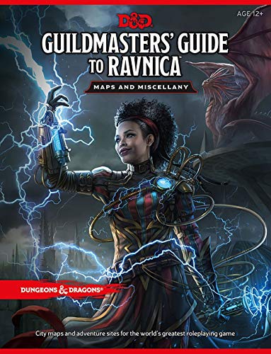 Dungeons & Dragons Guildmasters' Guide to Ravnica Maps and Miscellany (D&D/Magic: The Gathering Accessory)