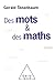 Des mots et des maths