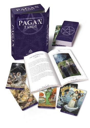 Pagan Tarot Kit: 78 full colour cards & 160pp book. (Paperback)
