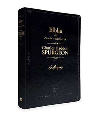 Biblia de estudos e sermoes de Charles Haddon Spurgeon - nova versao transformadora (Em Portugues do Brasil)