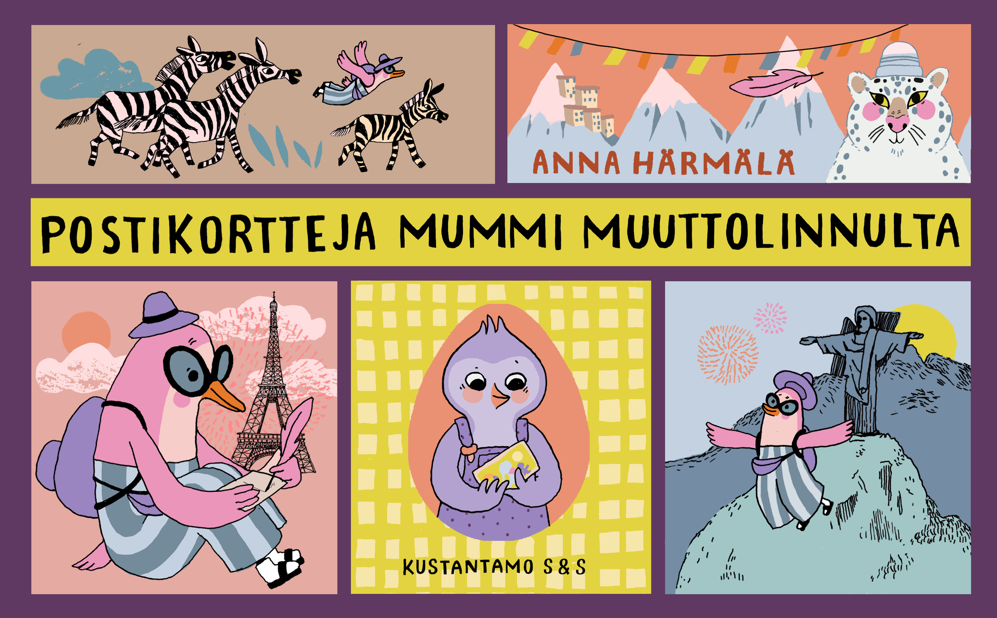 Postikortteja Mummi Muuttolinnulta (Hardcover)