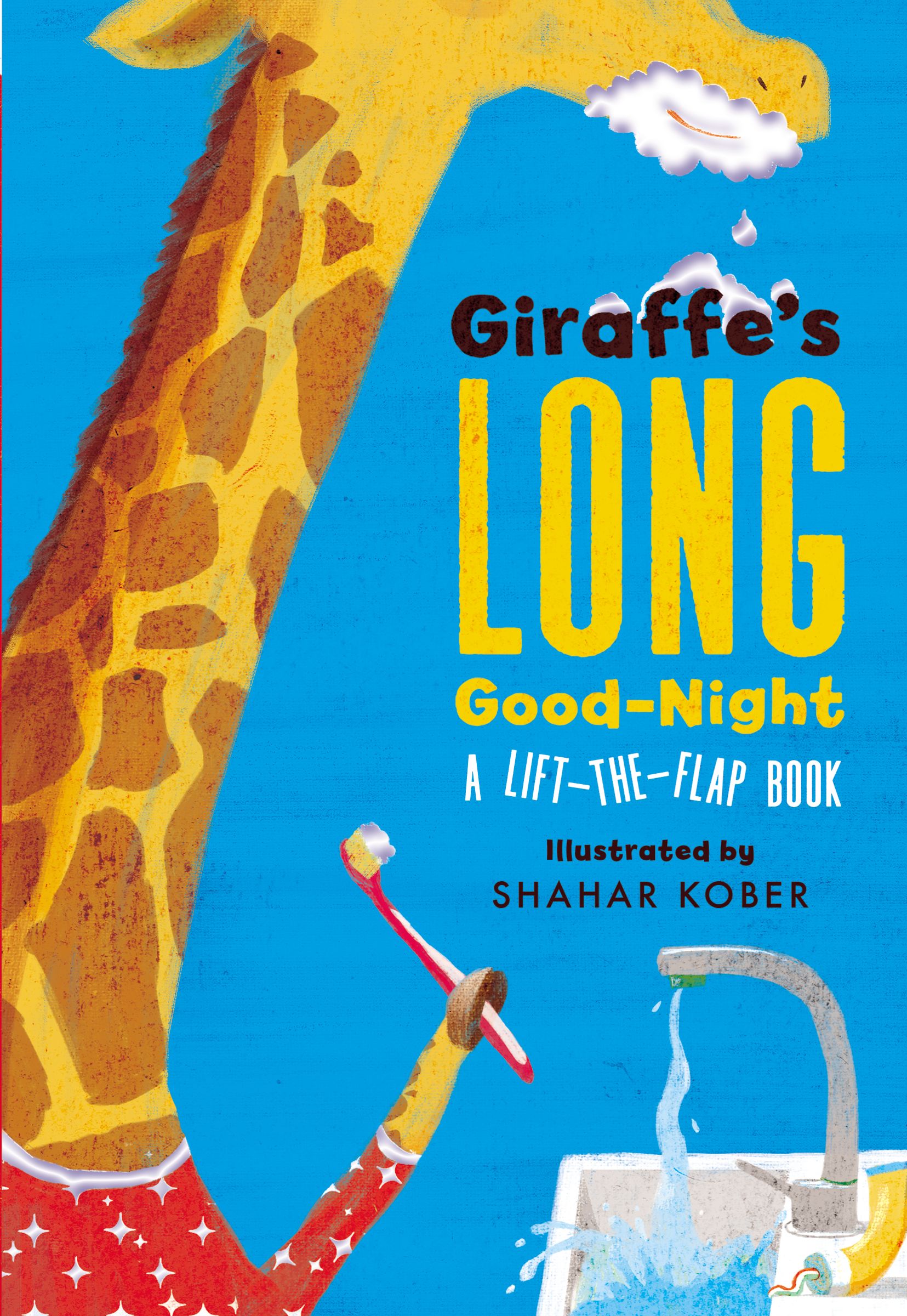 Giraffe's Long Good-Night: A Lift-the-Flap Book (Board Book)