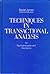 Techniques in transactional analysis for psychotherapists and counselors