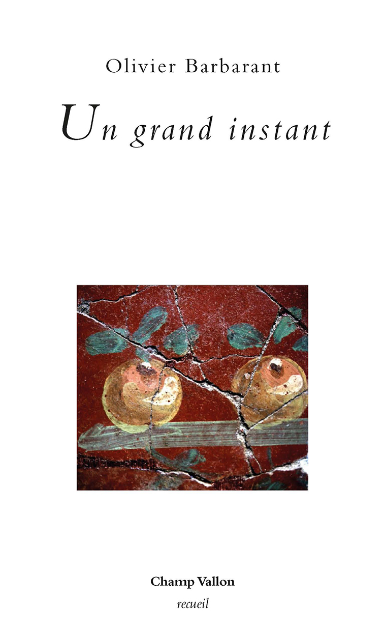 Un grand instant (Paperback)