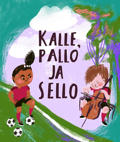 Kalle, pallo ja sello (Hardcover)