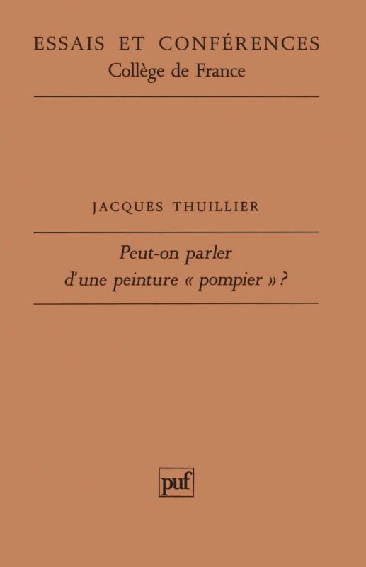 Peut On Parler d'une Peinture 