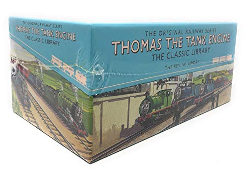 Thomas the Tank Engine: The Railway Series Thomas the Tank Engine Classic Library Collection 26 Books Set by W Awdry (Hardcover)