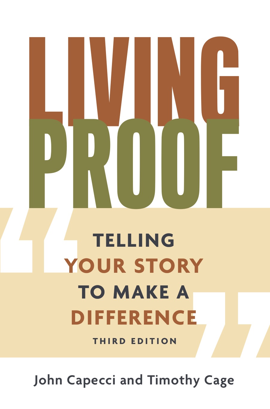 Living Proof: Telling Your Story to Make a Difference (Paperback)