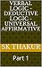 Verbal Logic - Deductive Logic - Universal Affirmative: Part 1