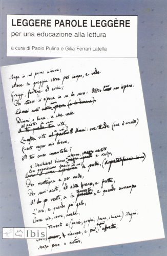 Leggere parole leggère. Per una educazione alla poesia (Paperback)