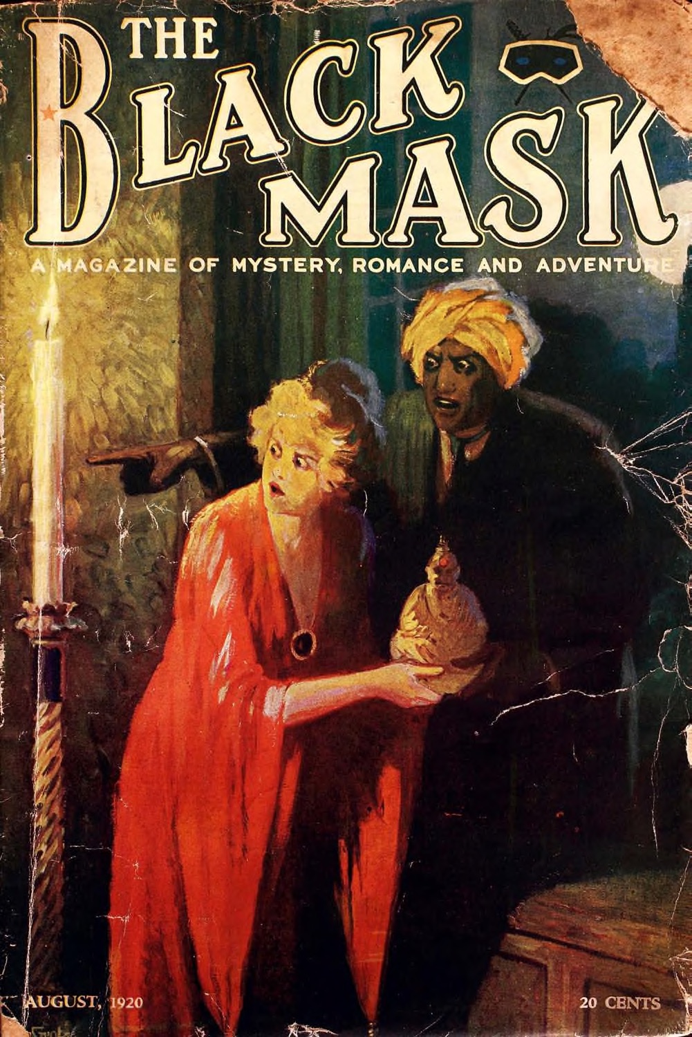 The Black Mask August 1920 (Mass Market Paperback)