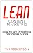 Lean Content Marketing: How...