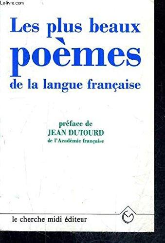 Les Plus Beaux Poèmes De La Langue Francaise / Jean Orizet