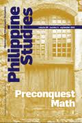 Philippine Studies Historical and Ethnographic Viewpoints Volume 59 Number 3: Preconquest Math (Paperback)