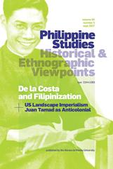 Philippine Studies Historical and Ethnographic Viewpoints Volume 65 Number 3: De la Costa and Filipinization, US Landscape Imperialism, Juan Tamad as Anticolonial (Paperback)