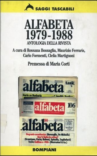 Alfabeta 1979-1988: Antologia della rivista (Paperback)