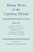 Minor Poets of the Caroline...