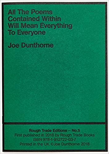 All The Poems Contained Within Will Mean Everything To Everyone