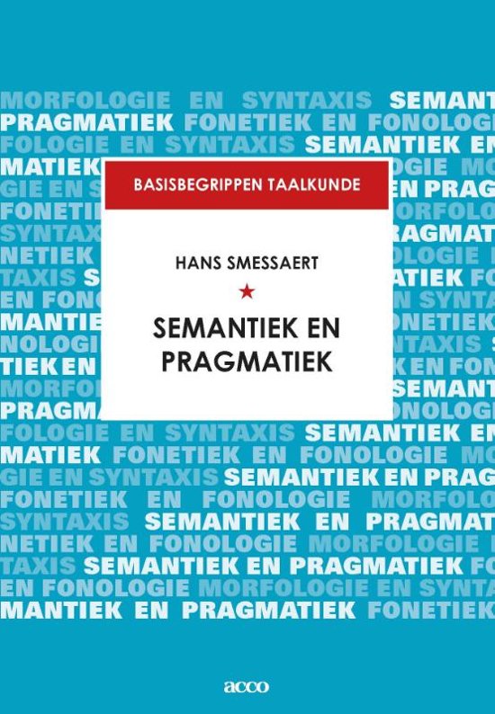 Semantiek en Pragmatiek (Paperback)