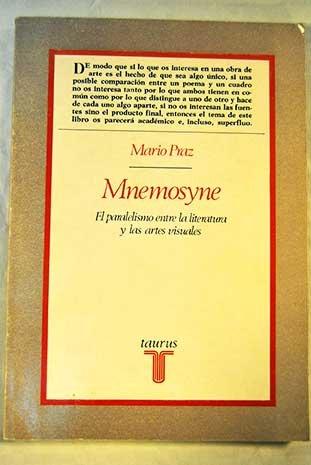 Mnemosyne: El paralelismo entre la literatura y las artes visuales