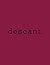 descant