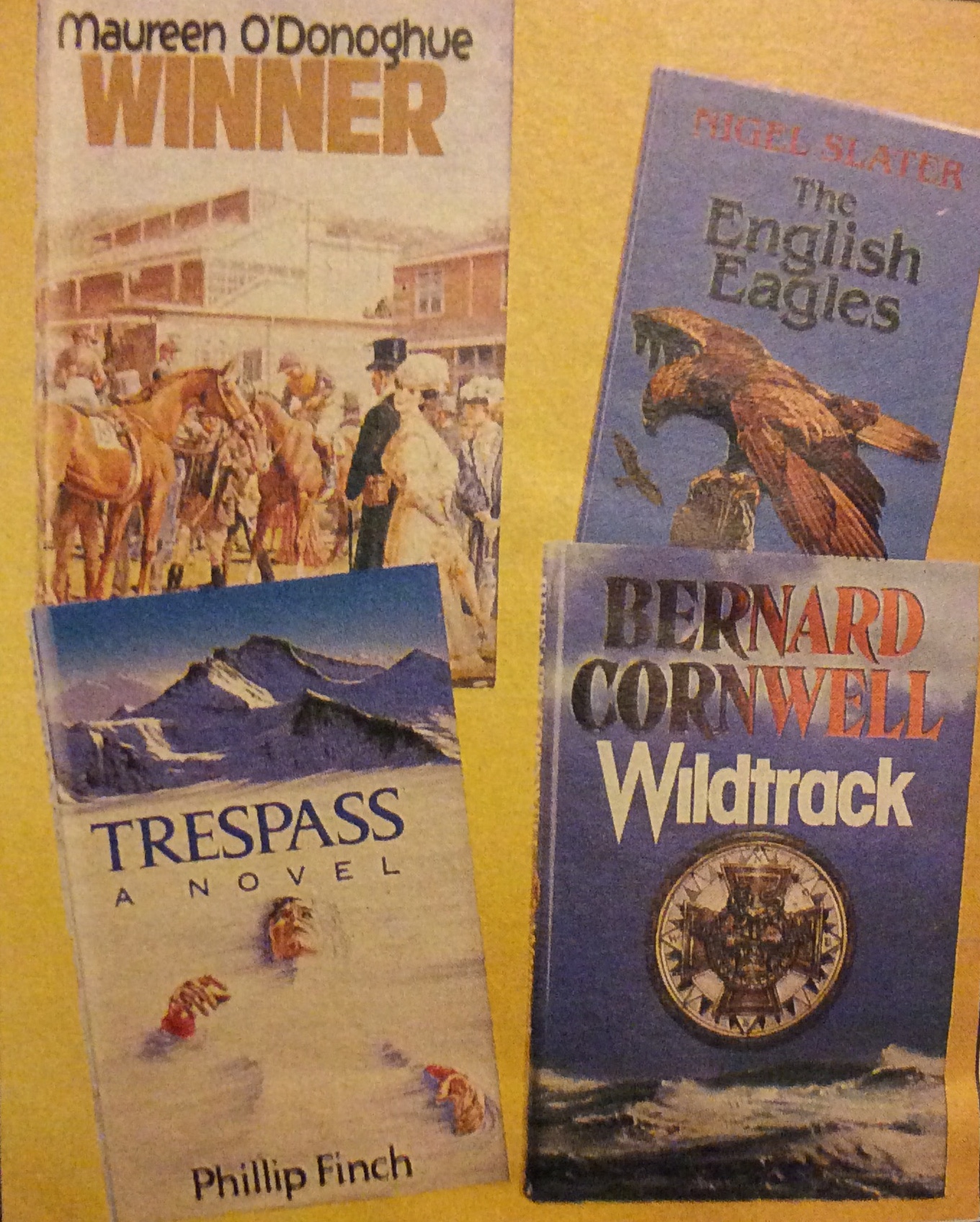 Reader’s Digest Condensed Books 1988: Wildtrack / Winner / The English Eagles / Trespass