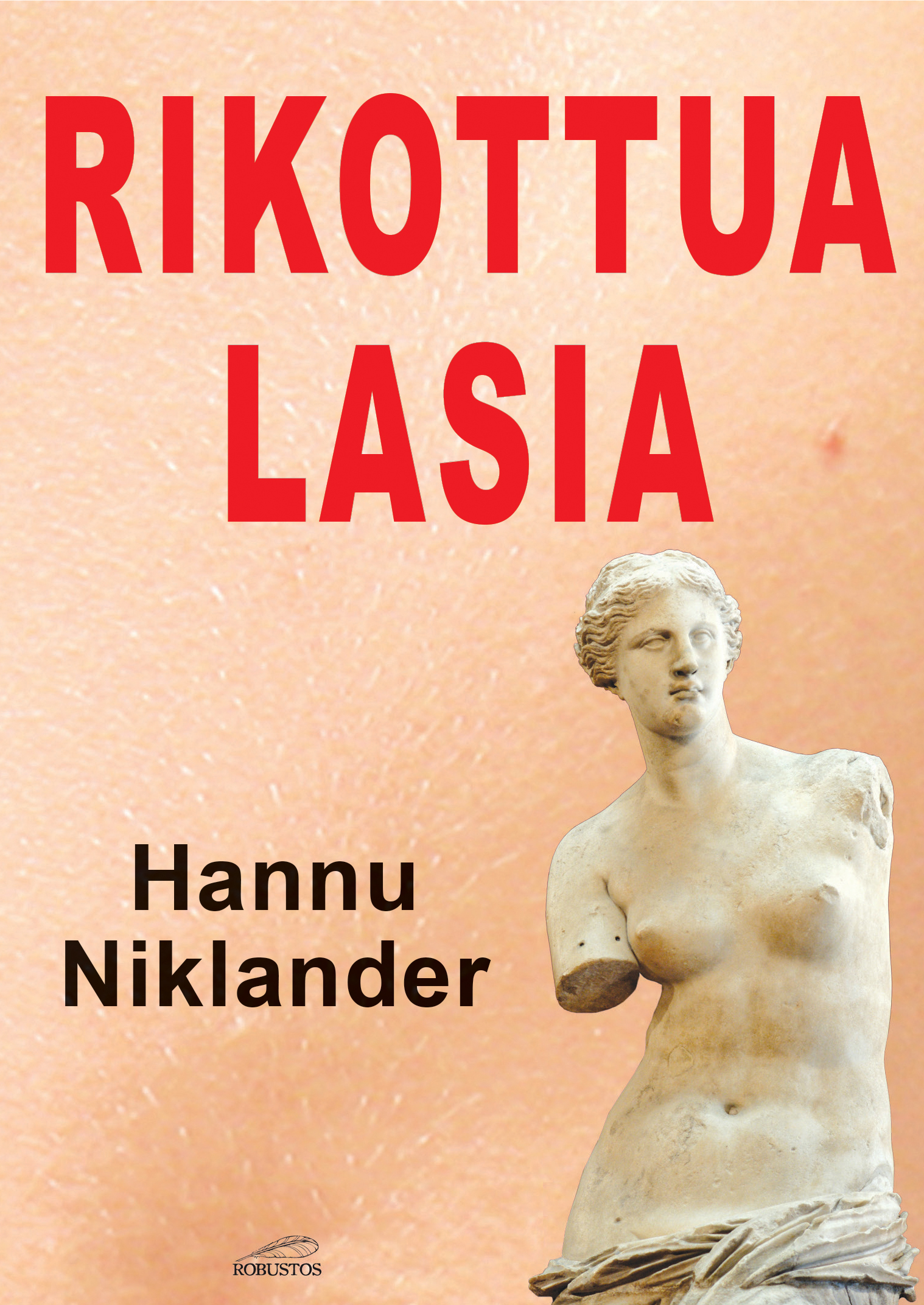 Rikottua lasia