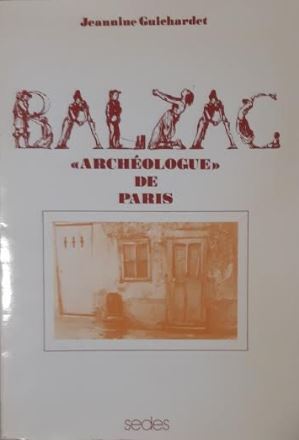 Balzac "archéologue" de Paris (Paperback)