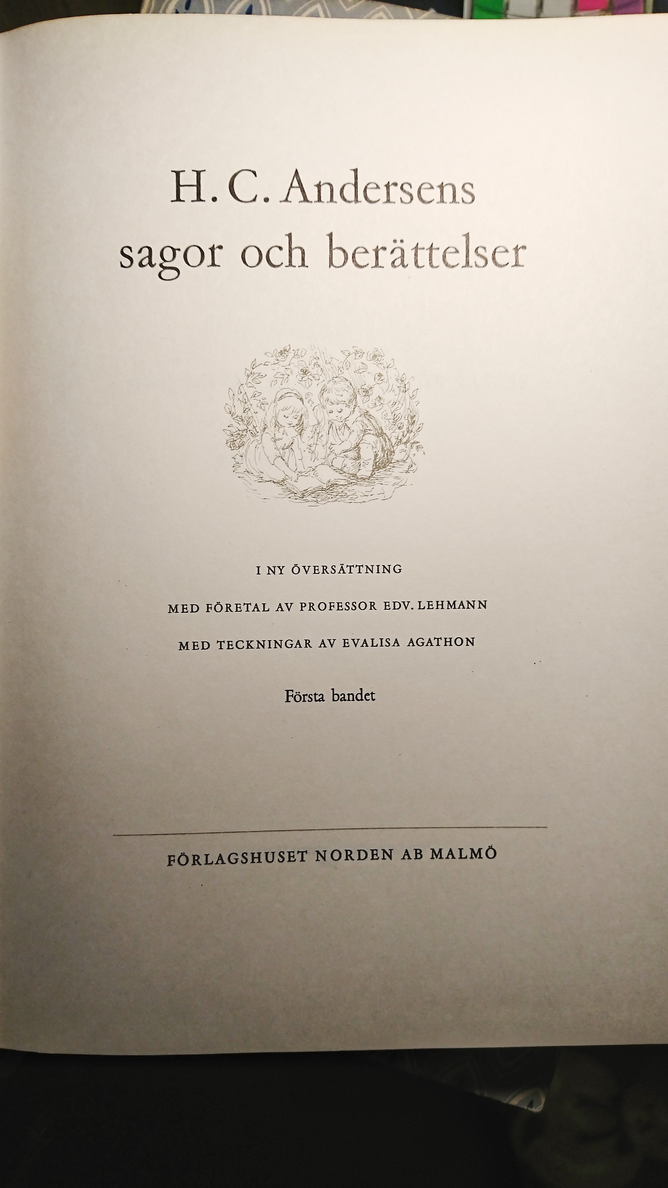 H.C. Andersens sagor och berättelser: Första bandet  (H.C. Andersens sagor och berättelser #1)