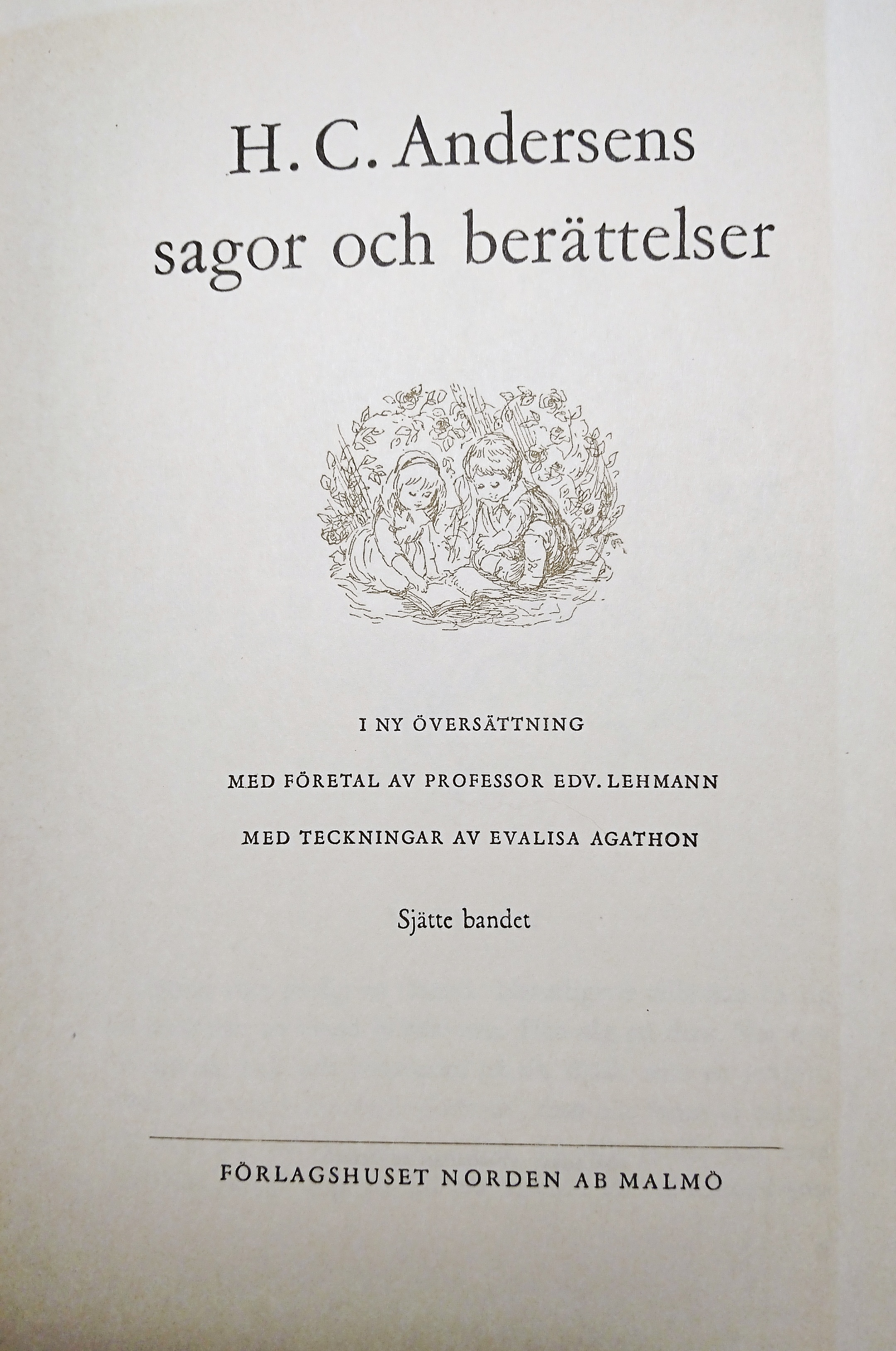 H.C. Andersens sagor och berättelser: Sjätte bandet (H.C. Andersens sagor och berättelser #6)