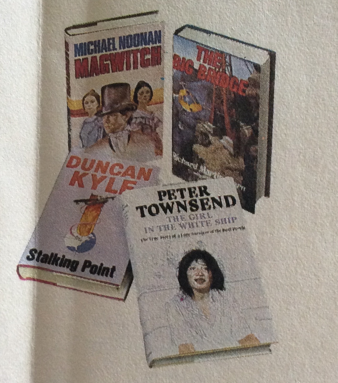 Reader’s Digest Condensed Books 1983: The Girl In The White Ship, The Big Bridge, Magwitch, Stalking Point