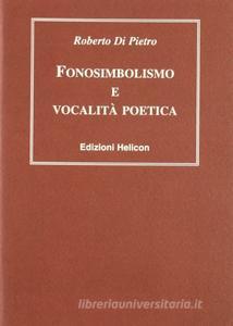 Fonosimbolismo e vocalità poetica (Paperback)