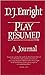 Play Resumed: A Journal