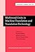 Multiword Units in Machine Translation and Translation Techno... by Ruslan Mitkov