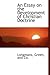 An Essay on the Development of Christian Doctrine