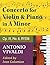 Vivaldi Antonio Concerto in a minor Op 3 No. 6 RV 356. For Violin and Piano. International Music