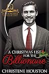 A Christmas List for the Billionaire (Billionaire Bachelor Cove)