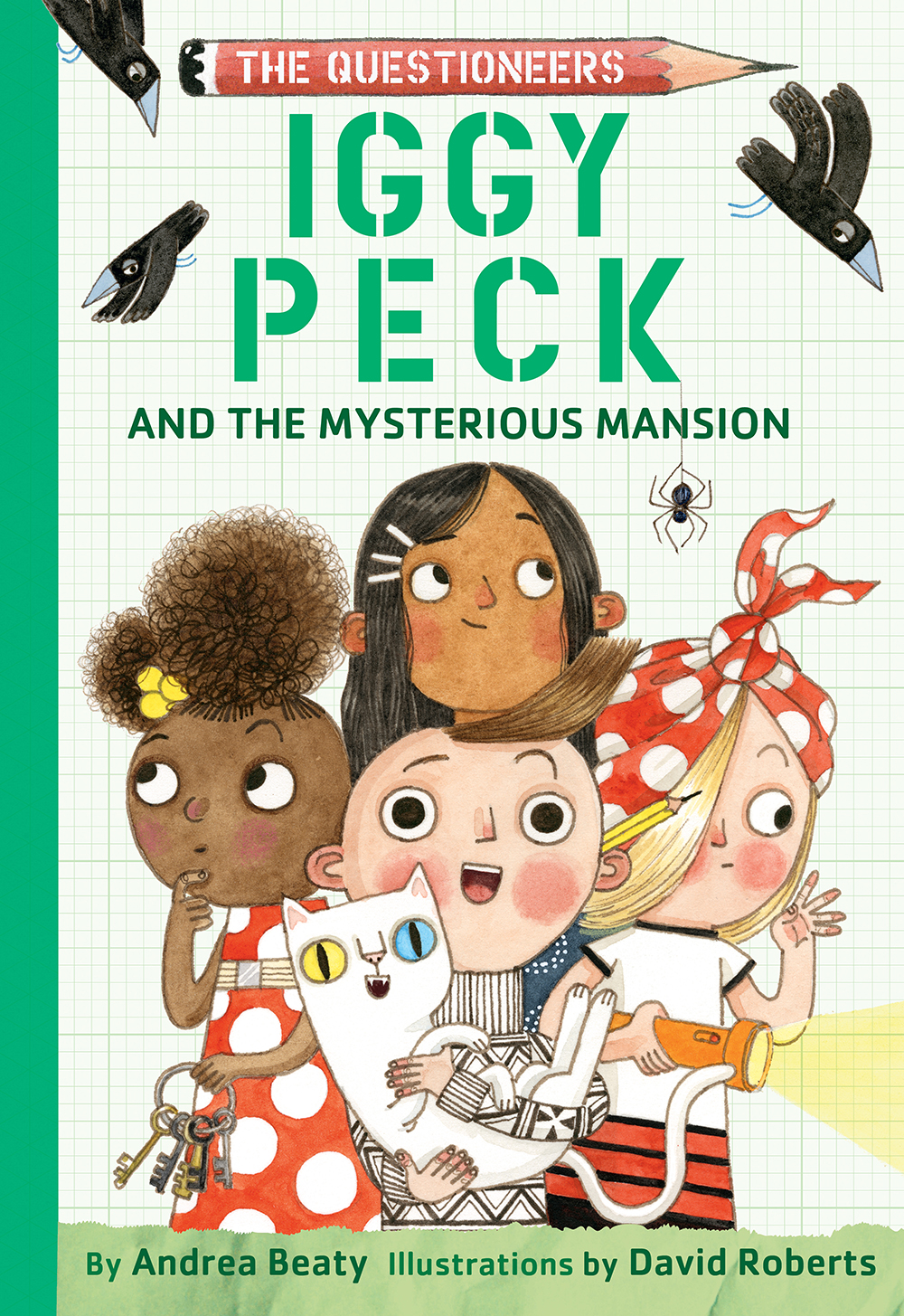Iggy Peck and the Mysterious Mansion (Questioneers Chapter Books, #3)