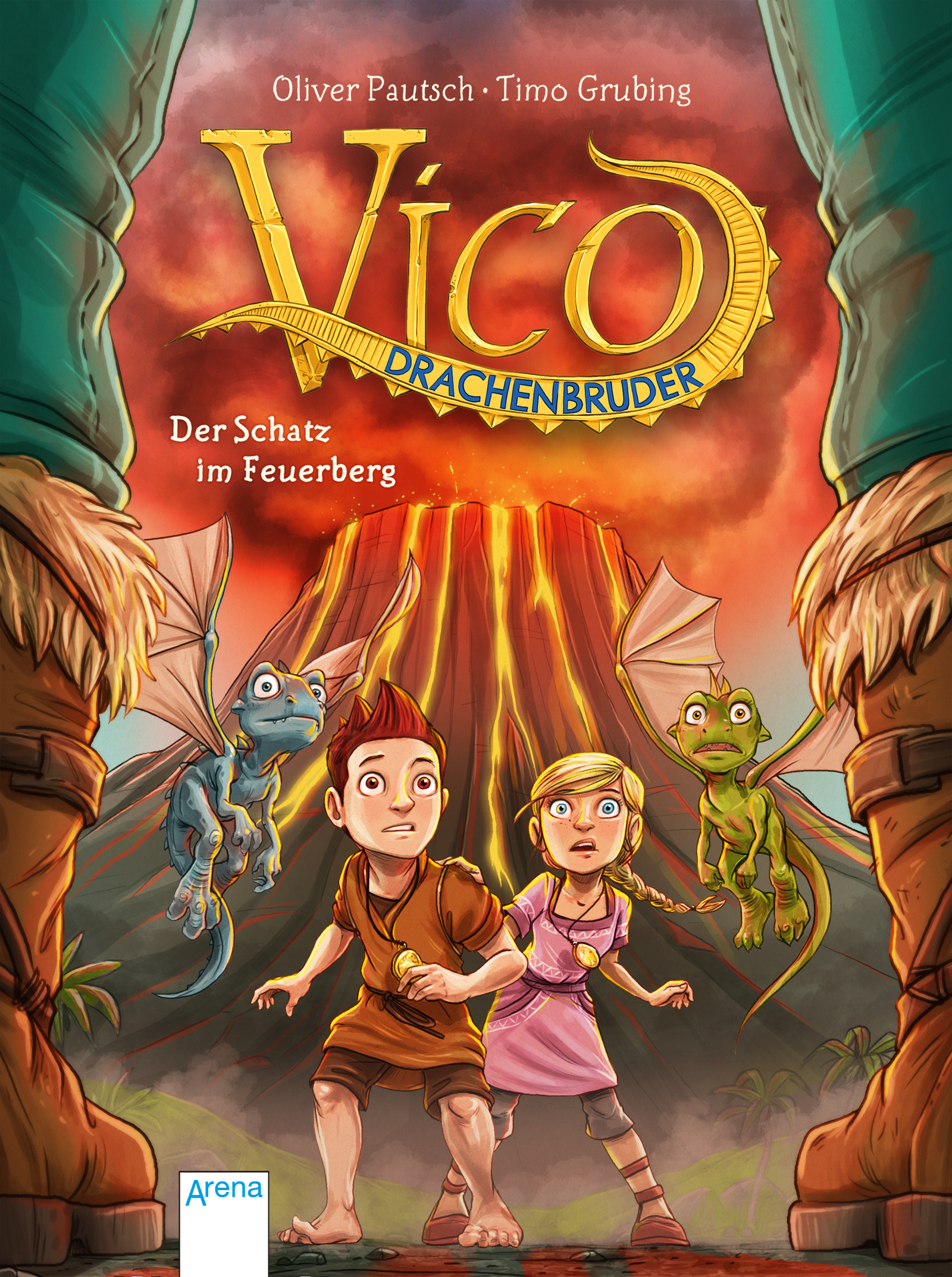 Der Schatz im Feuerberg (Vico Drachenbruder, #3)