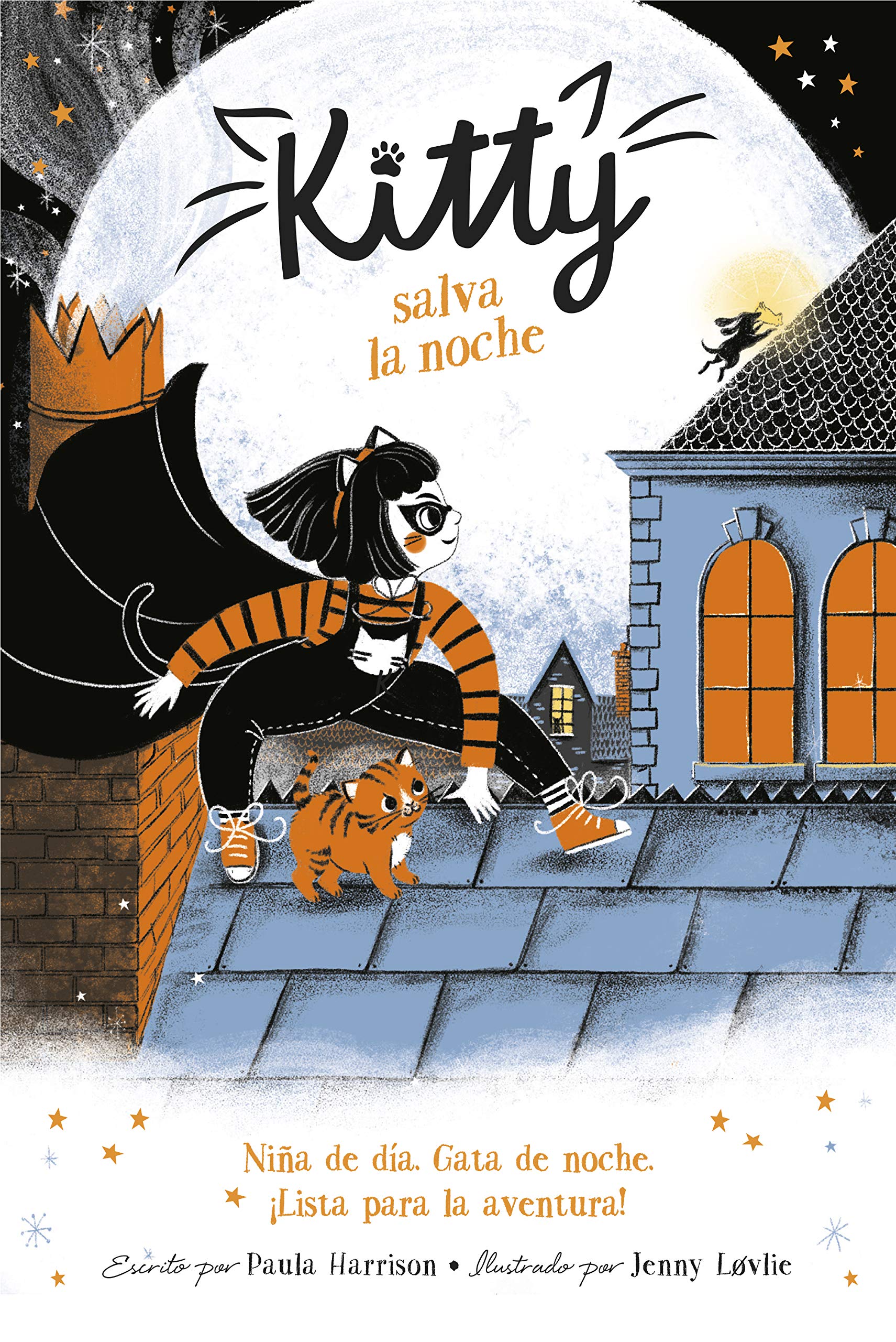 Portada de Kitty salva la noche, de Paula Harrison