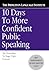 10 Days to More Confident Public Speaking by Princeton Language Institute