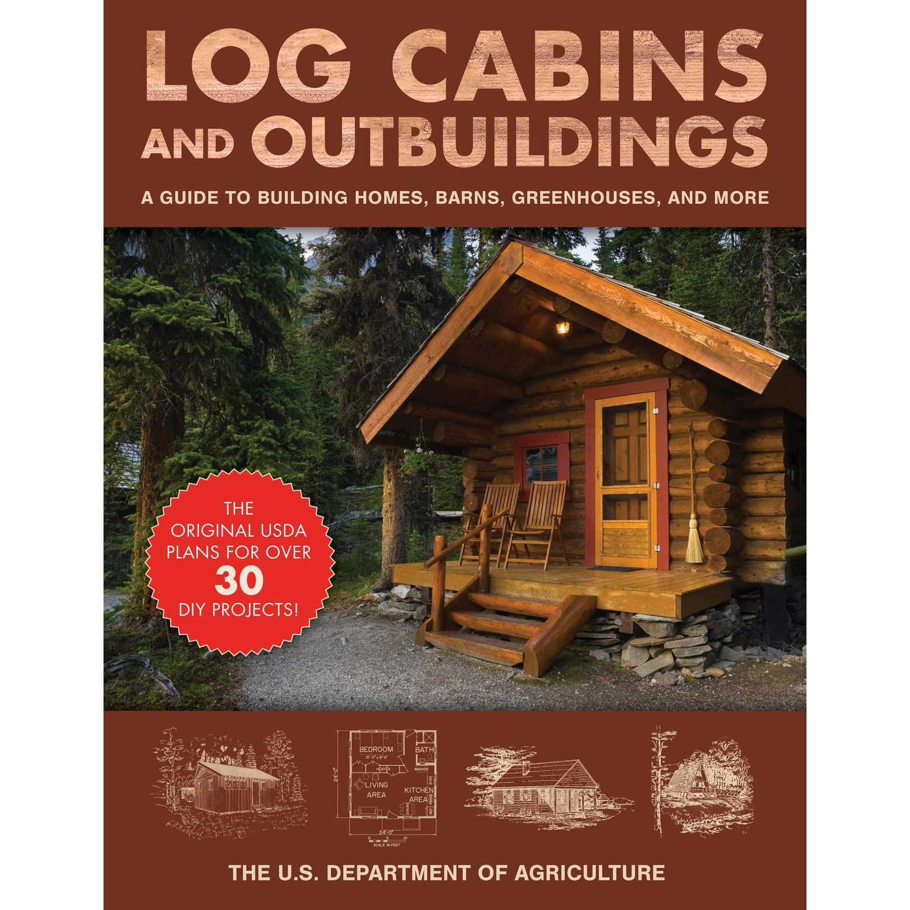 Log Cabins And Outbuildings A Guide To Building Homes Barns