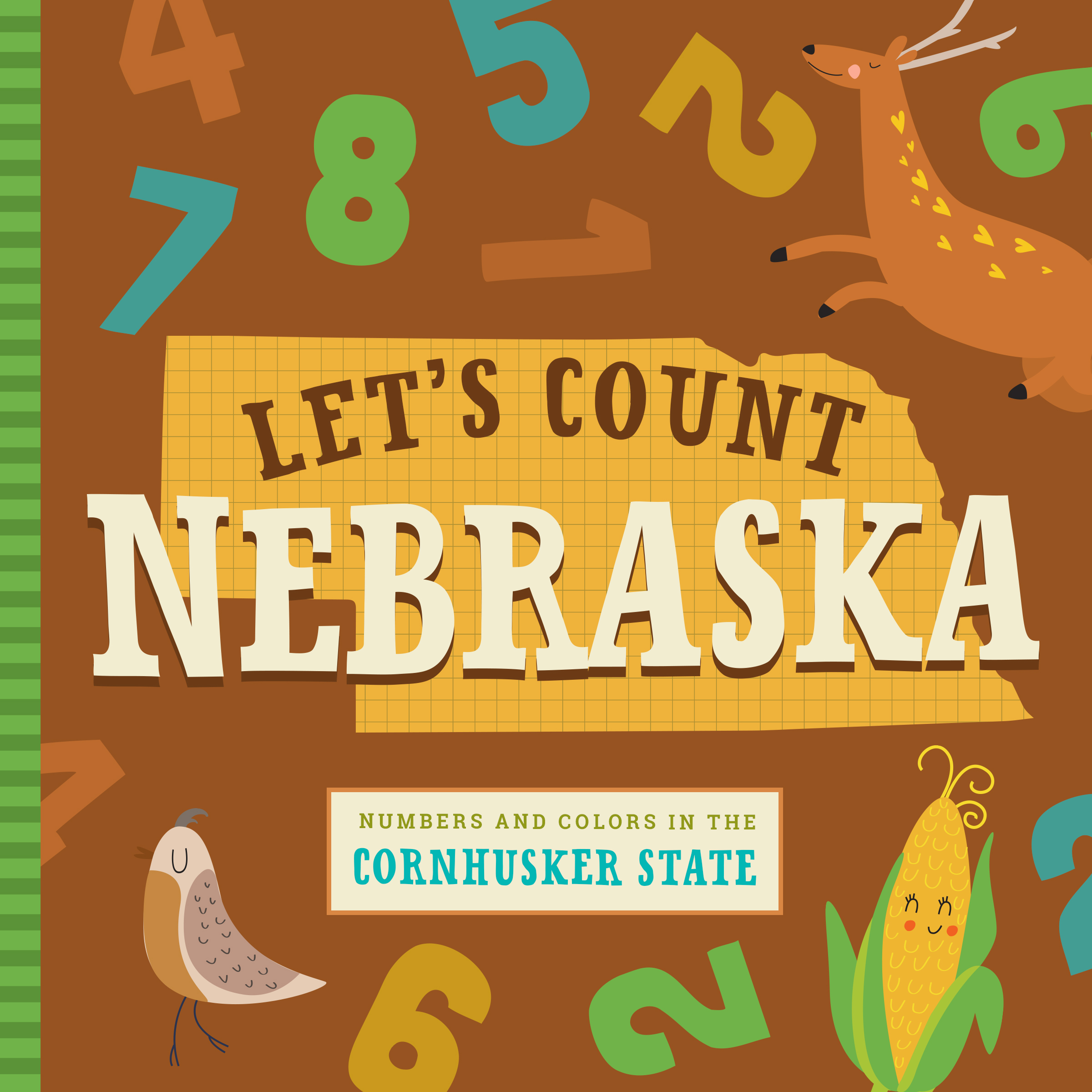 Let's Count Nebraska: Numbers and Colors in the Cornhusker State (Let's Count Regional Board Books)