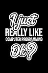 I Just Really Like Computer Programming Ok?: Christmas Gift for Computer Programming lover | Funny Computer Programming Journal | Nice 2019 Christmas ... for Computer Programming | 6x9inch 120 pages