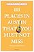 111 Places in Austin That Y...